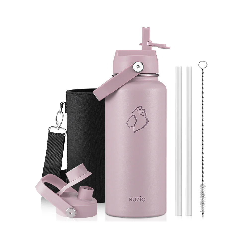 Duet Series Water Bottles with 2 Lids | 32oz - Image 21