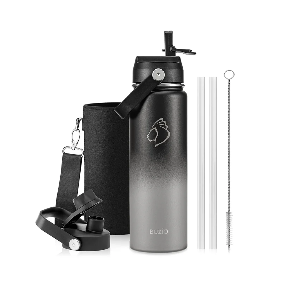 Duet Series Insulated Water Bottles with 2 Lids | 24oz- 128oz - Image 27