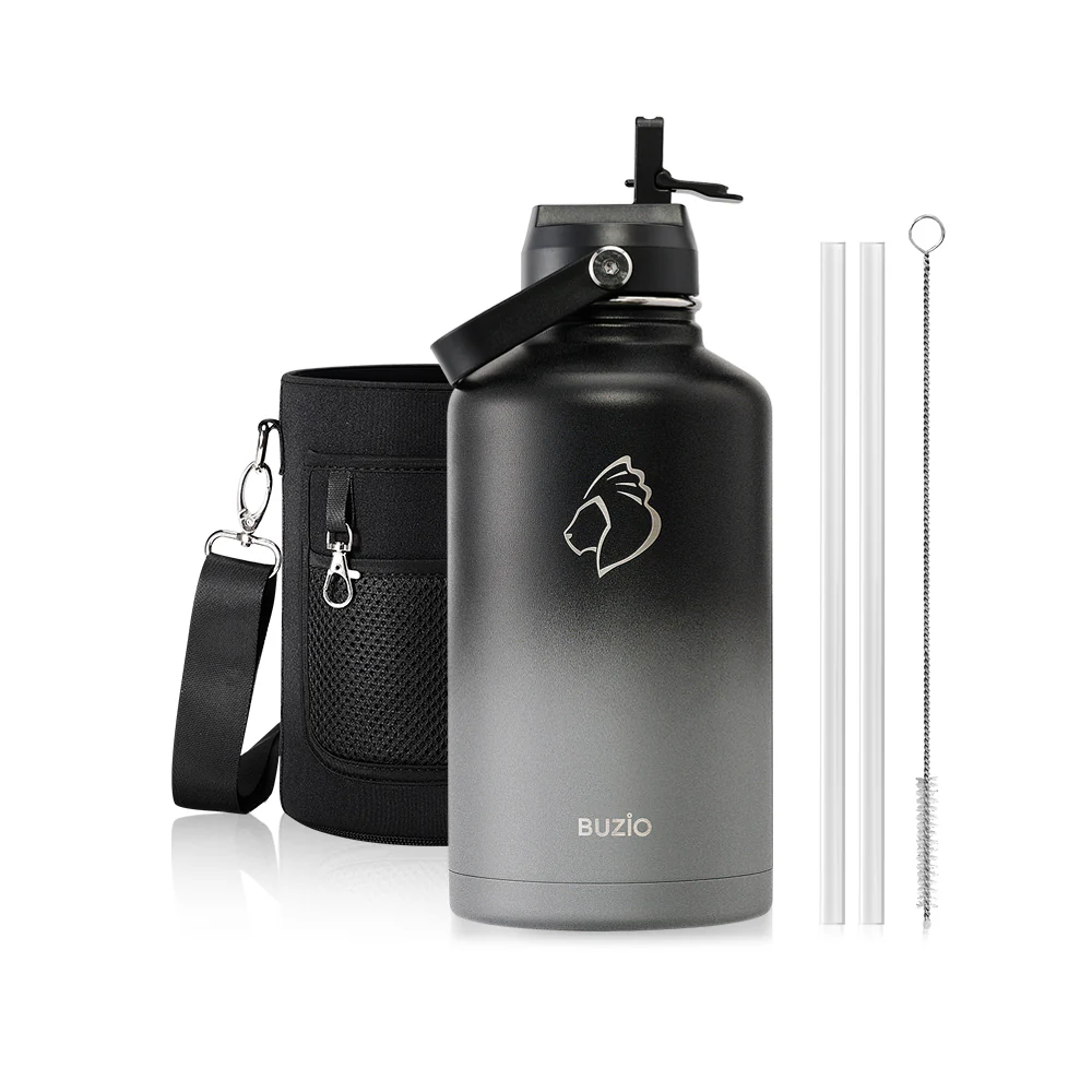 Duet Series Water Bottles with 2 Lids | 64oz - Image 21