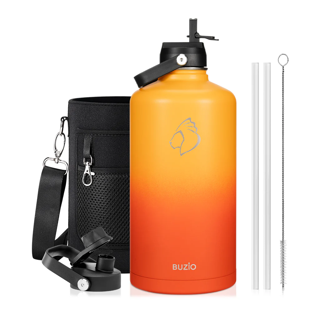 Duet Series Gallon Bottle with 2 Lids | 128oz - Image 14
