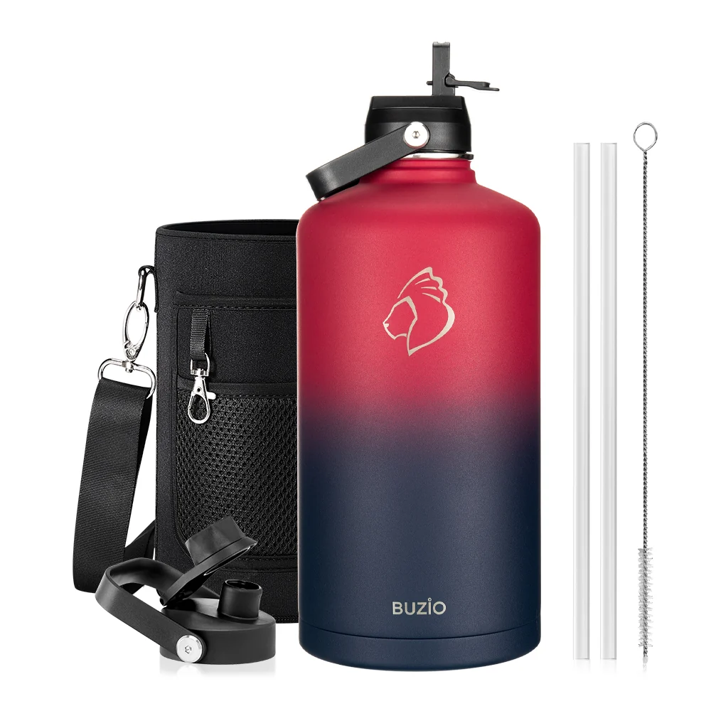 Duet Series Gallon Bottle with 2 Lids | 128oz - Image 15