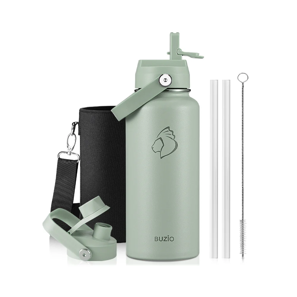 Duet Series Water Bottles with 2 Lids | 32oz - Image 22