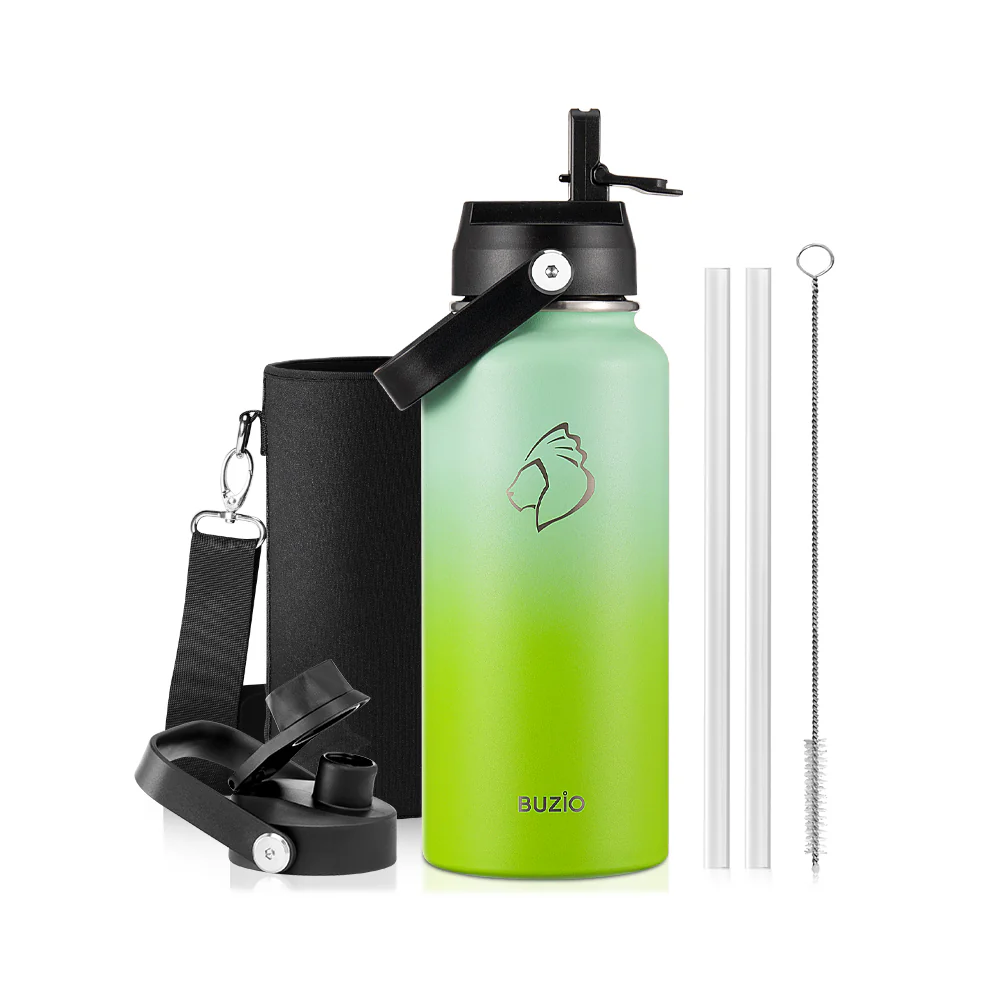 Duet Series Water Bottles with 2 Lids | 32oz - Image 12