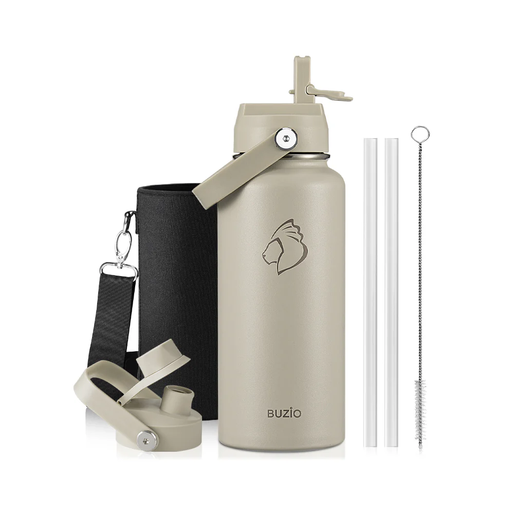Duet Series Water Bottles with 2 Lids | 32oz - Image 23