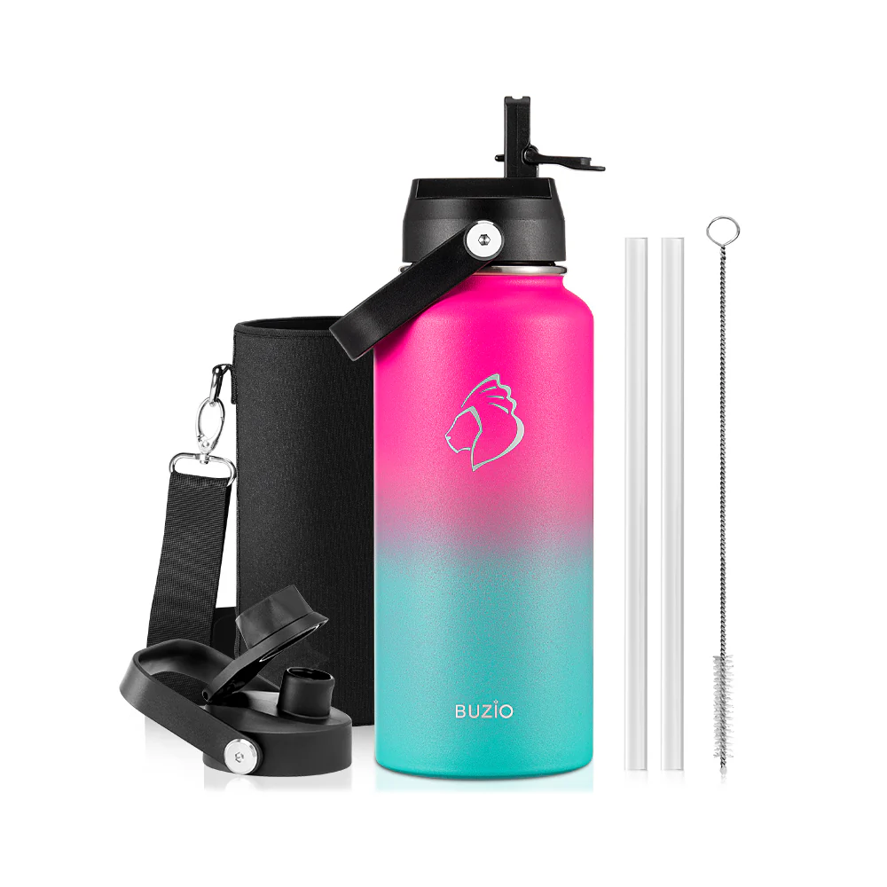 Duet Series Water Bottles with 2 Lids | 32oz - Image 18
