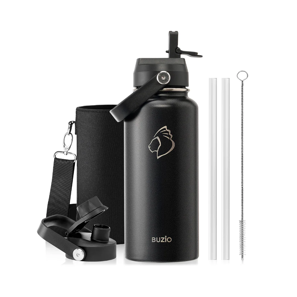 Duet Series Water Bottles with 2 Lids | 32oz - Image 13