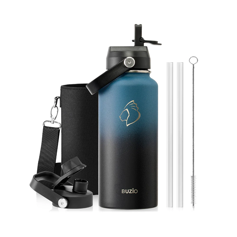 Duet Series Water Bottles with 2 Lids | 32oz - Image 14