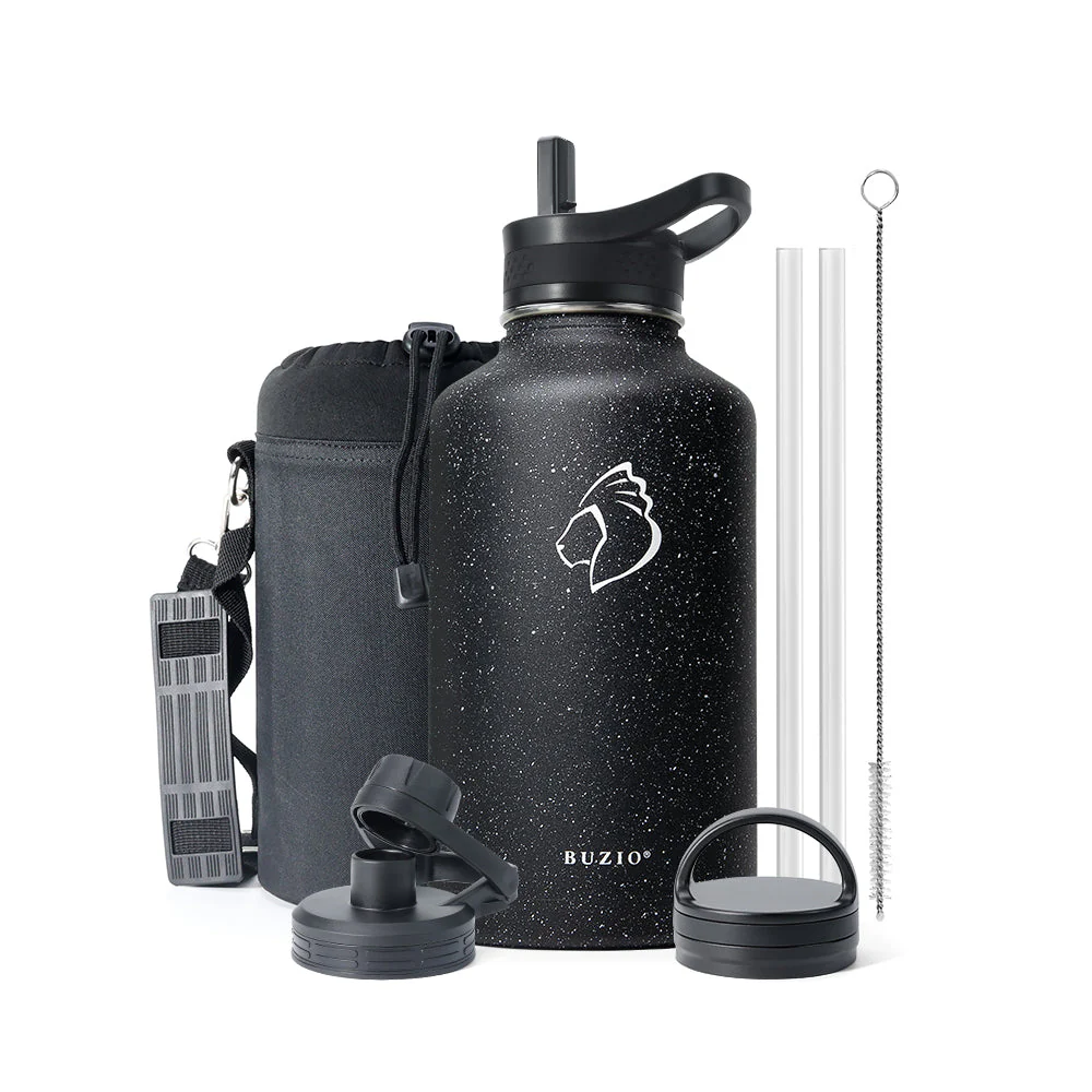 Trio Series Insulated Water Bottle with 3 Lids | 32oz - 64oz - Image 39